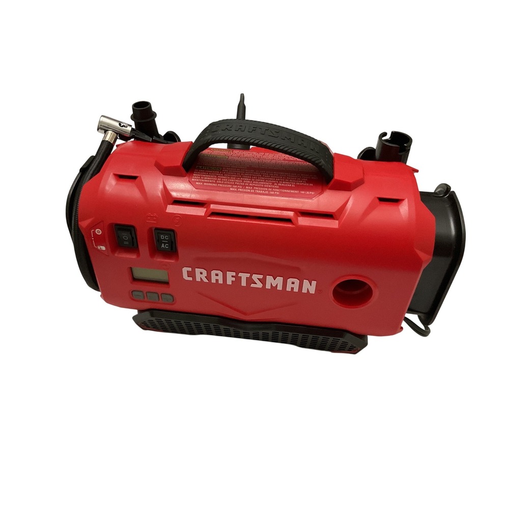 Craftsman V20 Multi-Function Inflator CMCE520 160 PSI AC DC Battery Power